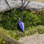 Lapislazuli-Anhänger-(Tropfen)