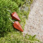 Red-Jasper-Earrings-(Pyramid)