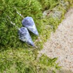 Sodalite-earrings-(pyramid)