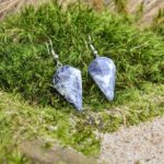 Sodalite-earrings-(pyramid)