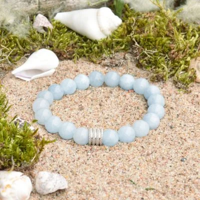 Armband aus Aquamarin