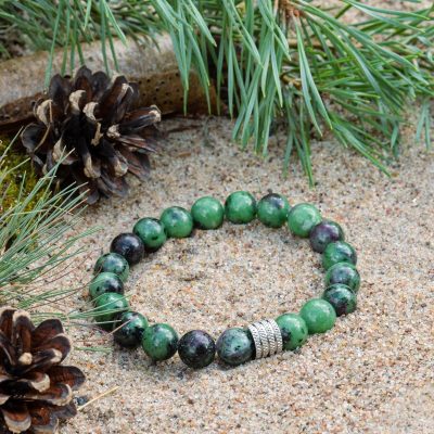 Anyolith (Zoisit) Armband