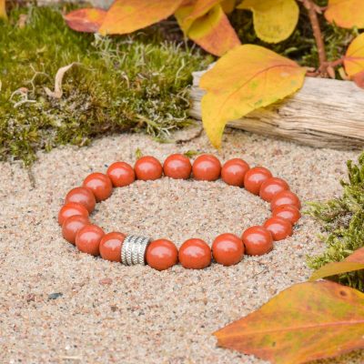Rotes Jaspis-Armband