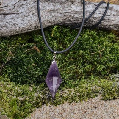 Amethyst Pyramiden Anhänger