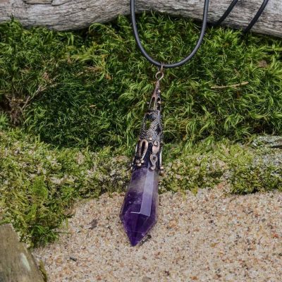Amethyst-Zepter Anhänger