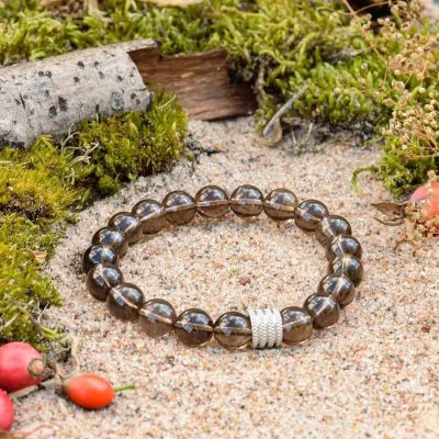 Rauchquarz Armband