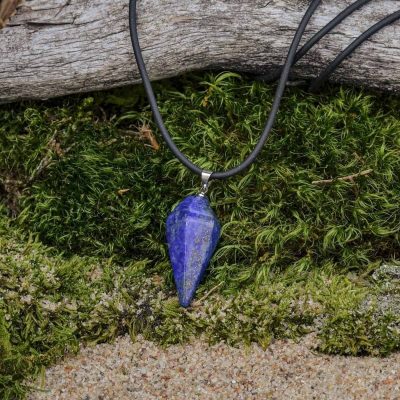 Lapislazuli Tropfen Anhänger