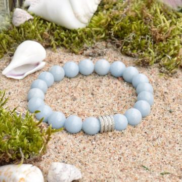Angelit-Armband
