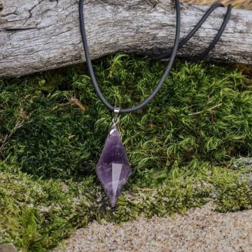 Amethyst Pyramiden Anhänger